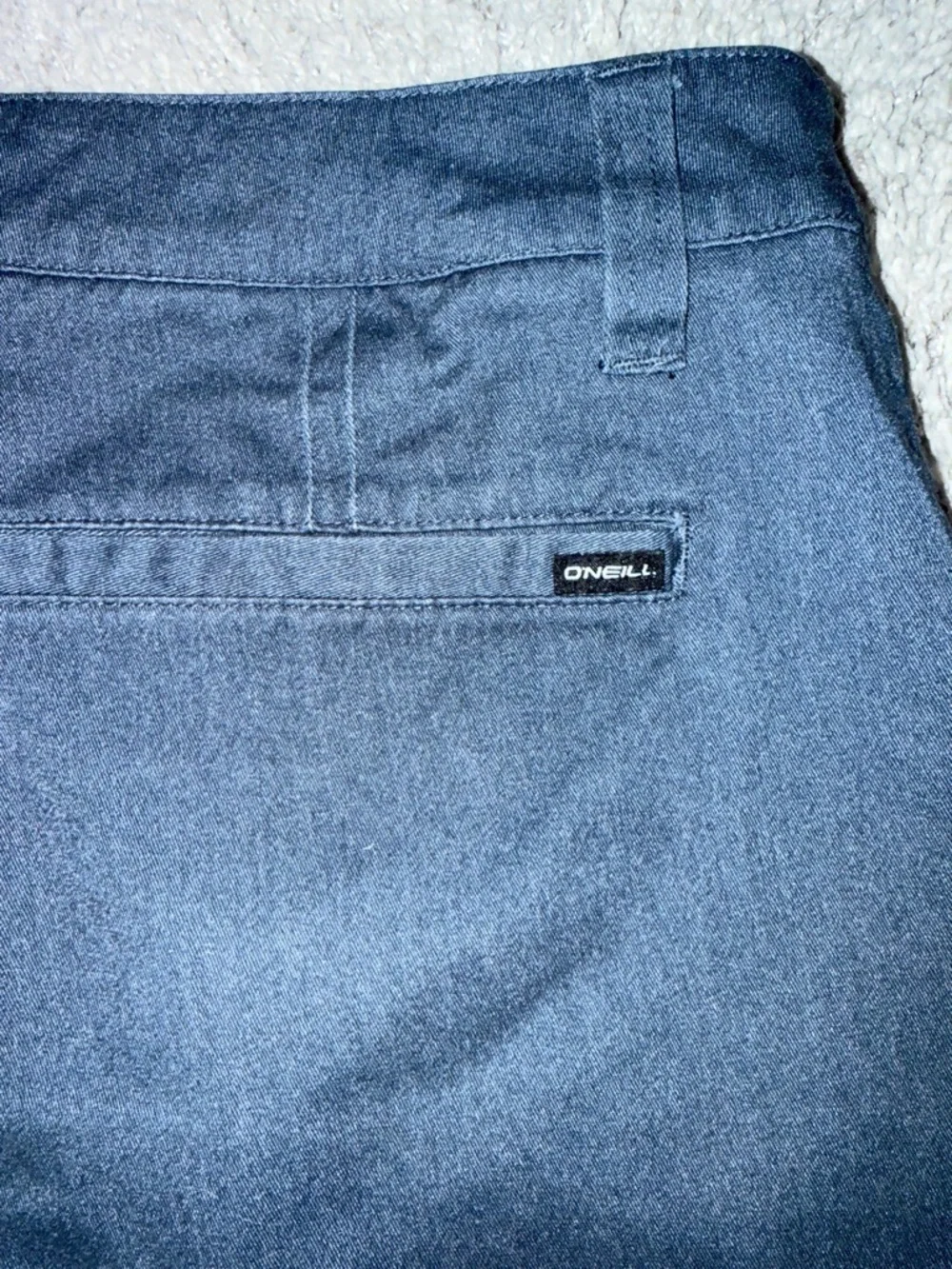 O’Neils men’s sz 34 blue Chino flat front Shorts golf, beach, summer, classic